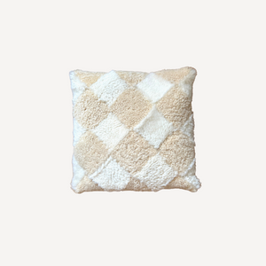 SMALL Shearling Patchwork Cushion Cover